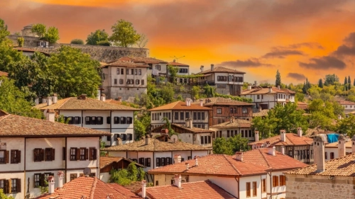UNESCO Dünya Miras Listesi'nde yer alan tarihi ilçesi Safranbolu..!
